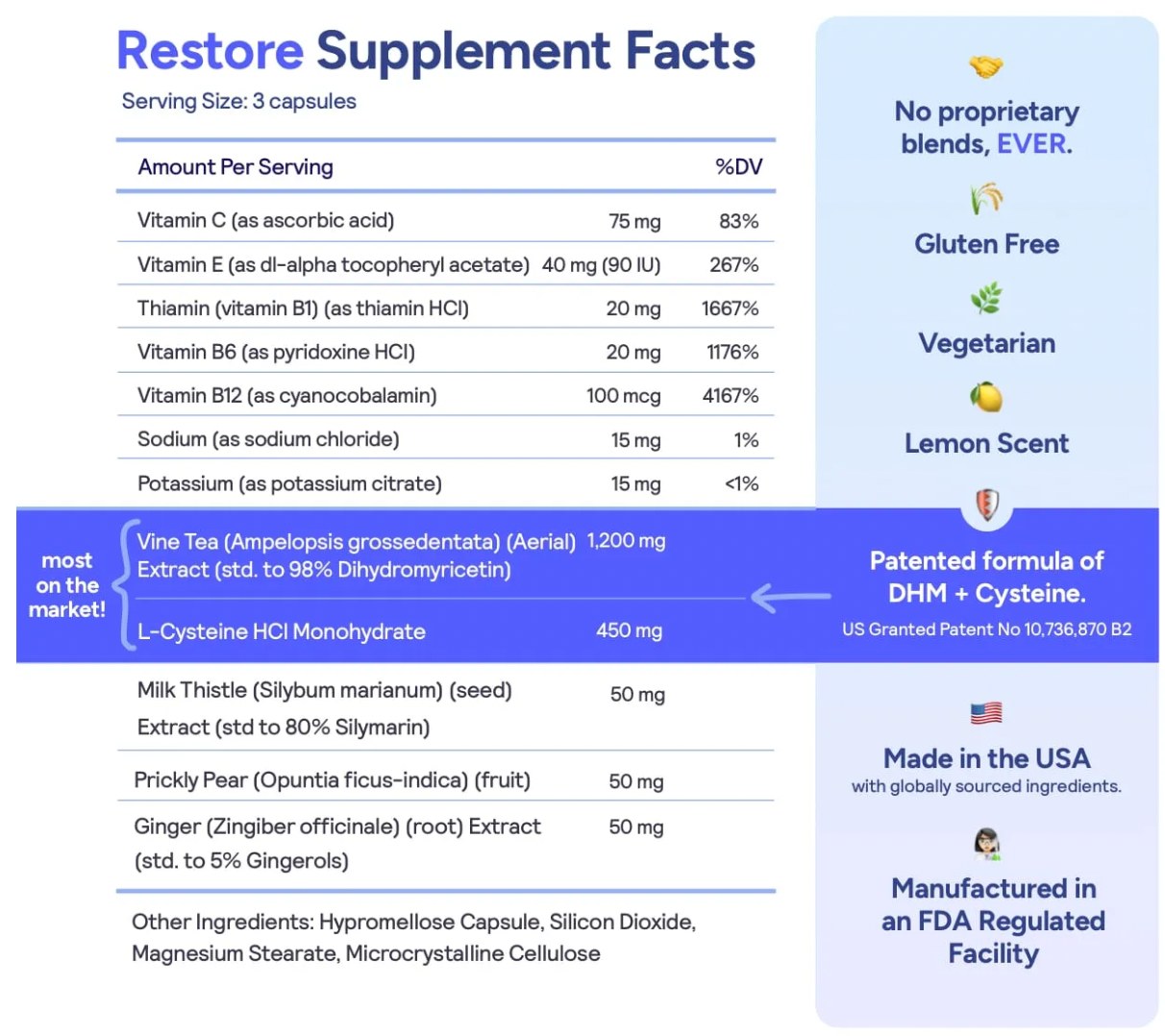 Veline - Restore Alcohol After Aid